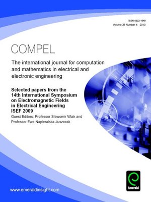 cover image of COMPEL: The International Journal for Computation and Mathematics in Electrical and Electronic Engineering, Volume 29, Issue 4